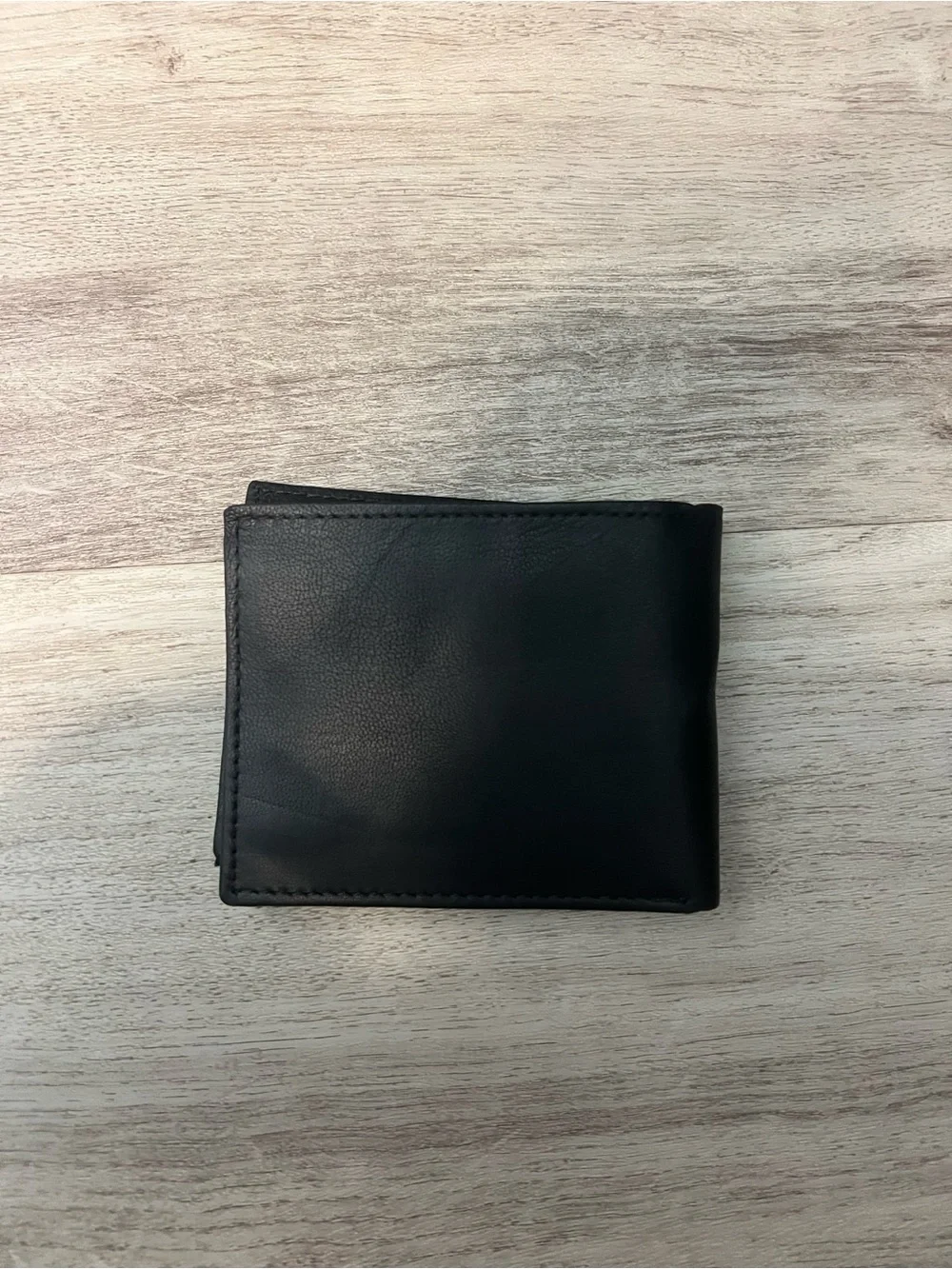 Houston Astros Black Leather Bi-Fold Wallet